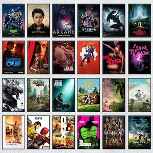 Póster de película personalizado de 2025, póster de película personalizado, decoración de pared, decoración de habitación, colecciones de películas nuevas, impresiones en lienzo, regalos para cinéfilos