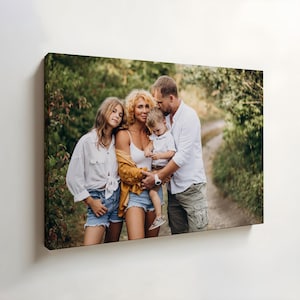 Custom Canvas Prints with Your Photos Personalized Picture To Canvas Wall Art Home Decor Gifts Keepsakes Ready to Hang