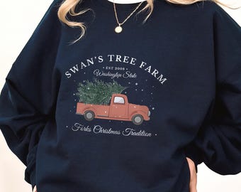 Swans Tree Farm Sweatshirt: Washington State Christmas Tradition