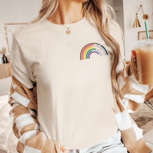 Pride Tshirt LGBTQ Pride Shirt Pride Month Shirt LGBTQ Gifts Rainbow Pocket Pride LGBT Rainbow Shirt Lesbian T-Shirt Gay Pride Tshirt