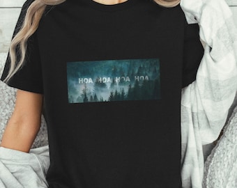 hoa hoa hoa hoa hoa chemise sweat-shirt hoa inspiré du crépuscule sweat-shirt fourches, pull météo saison douillet col ras du cou