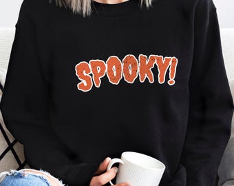 Stay Spooky Sweatshirt: Women's Halloween Ghost Season Shirt
