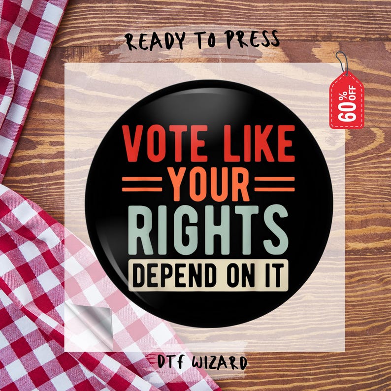 Vote Like Your Rights Depend on It Kamala Harris 2024 for the People