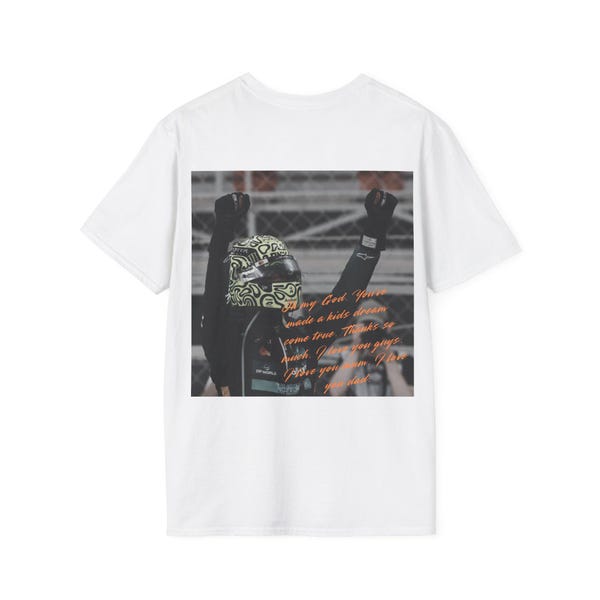 Lando Norris World Champion T-Shirt, McLaren World Champion F1 Formula 1 T-Shirt, LN4 Lando Norris F1 Driver