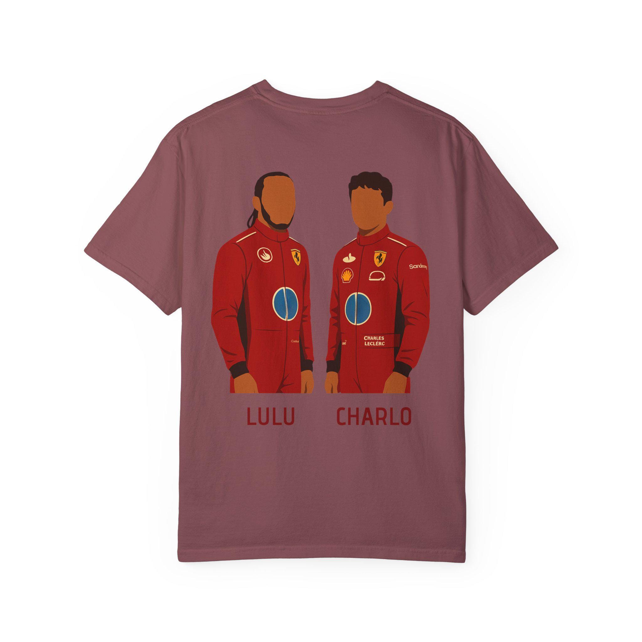 フェラーリTシャツ | シャルル・ルクレール 彼へのプレゼント、彼女へ 