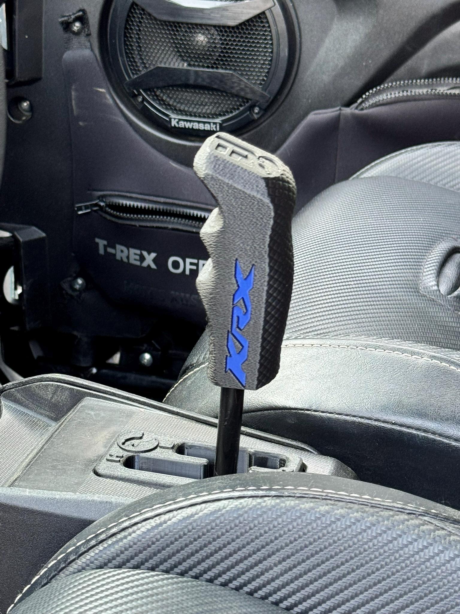 パーツ KAWAII FITMENT KF shift knob Black Long KRX 1000 Shift Handle Kawasaki Shifter Knob KRX4 SXS UTV Gear