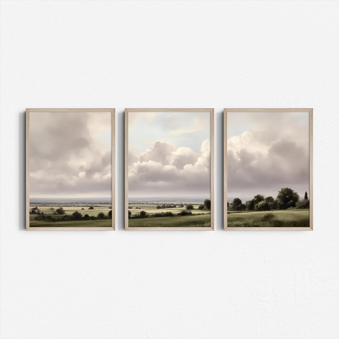 VIEW ON COLOUR 16 RURAL 2000年３月 洋書 English Countryside Triptych Art Print Set: Vintage Rural