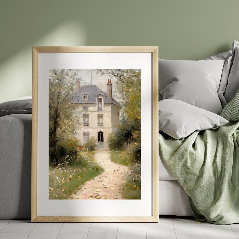 French Country Prints Set: Vintage Farmhouse Wall Art (digital Download ...