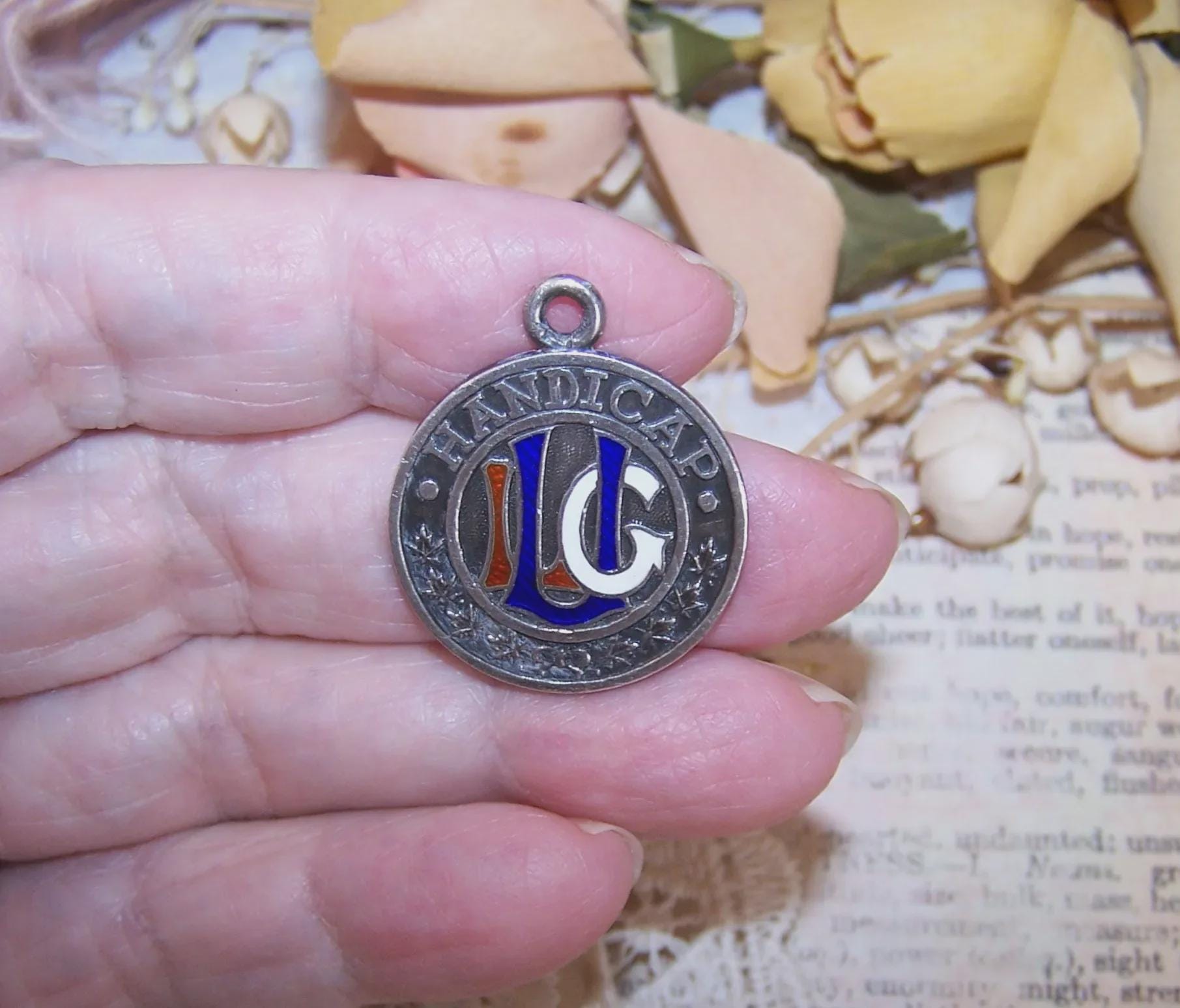 Vintage Golf Medal - Etsy