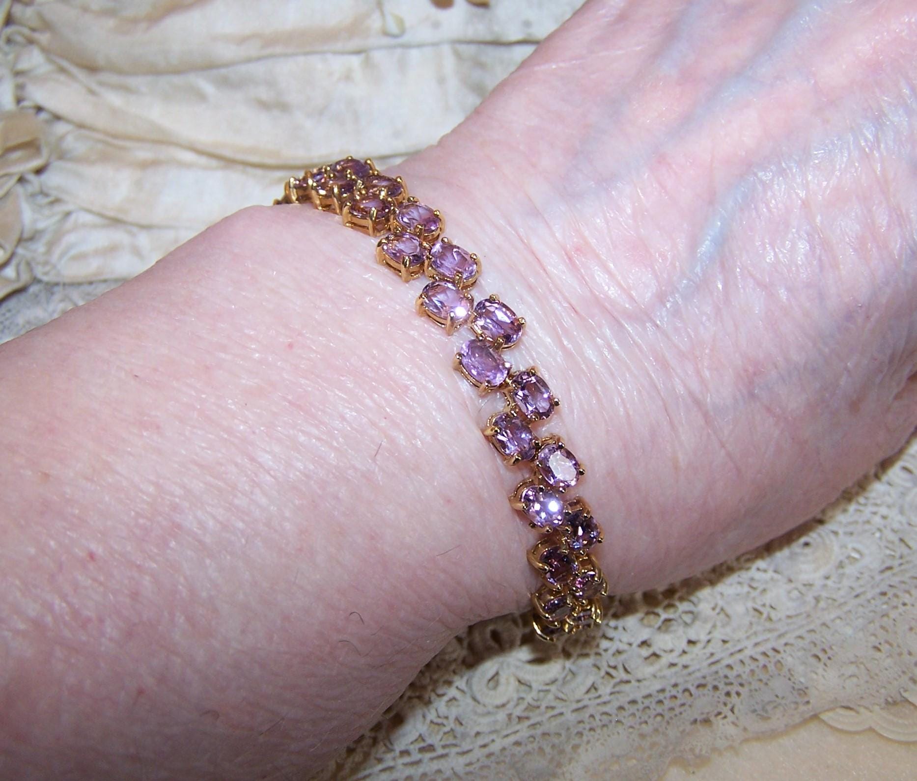 DBJ Dee Berkley ダイヤモンド エレガント 5連 925 シルバー dee berkley jewelry DBJ 925 bracelet Onyx 7.5” Long | eBay