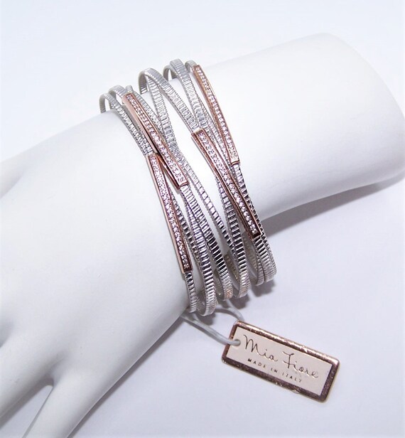 Modernist Designer Signed Mia Fiore 