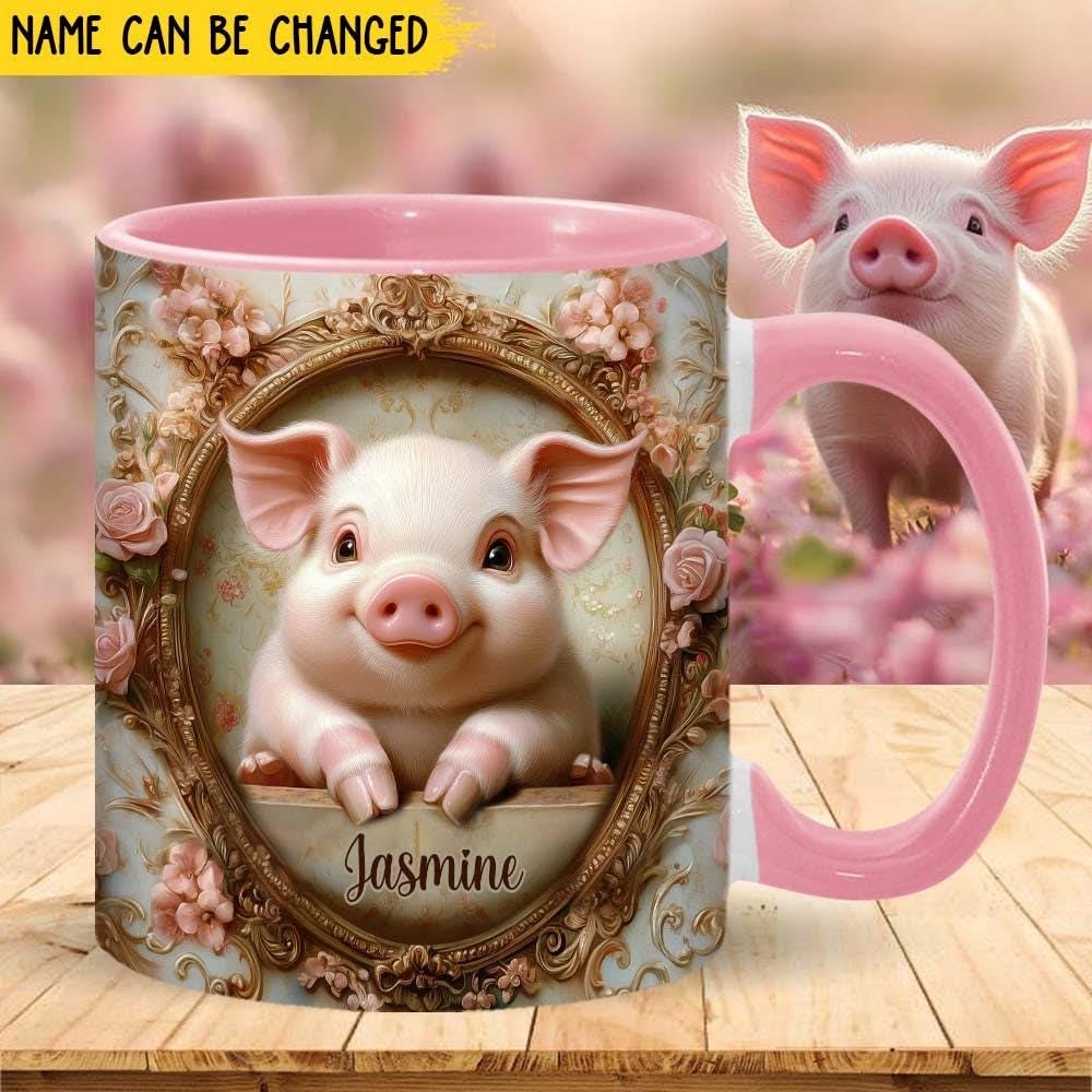 Pig Wooly Jumper Tazza In Confezione Regalo – 11 Oz, Prodotta In Inghilterra