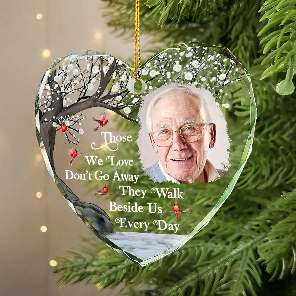 Memorial Christmas Ornament | Personalized Memorial Angel Ornament | In