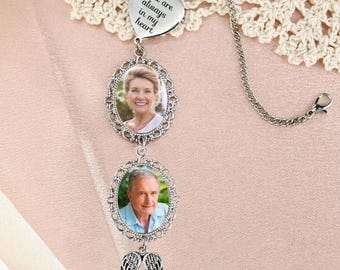 Borla de graduación personalizada con dije de foto y alas de ángel, regalo conmemorativo de graduación para ella, borla conmemorativa de graduación 2026 para birrete de graduación