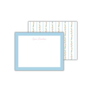 Spring Floral Personalized Notecards - Custom Stationery for Women
