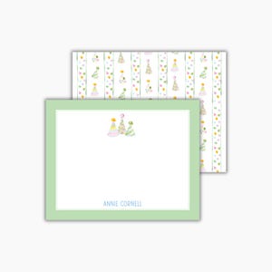 Watercolor Party Hat Notecards for Kids: Birthday Thank You Notes