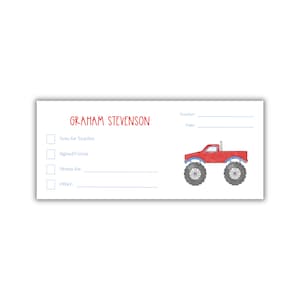 Personalized School Money Envelopes for Kids - Set of 20
