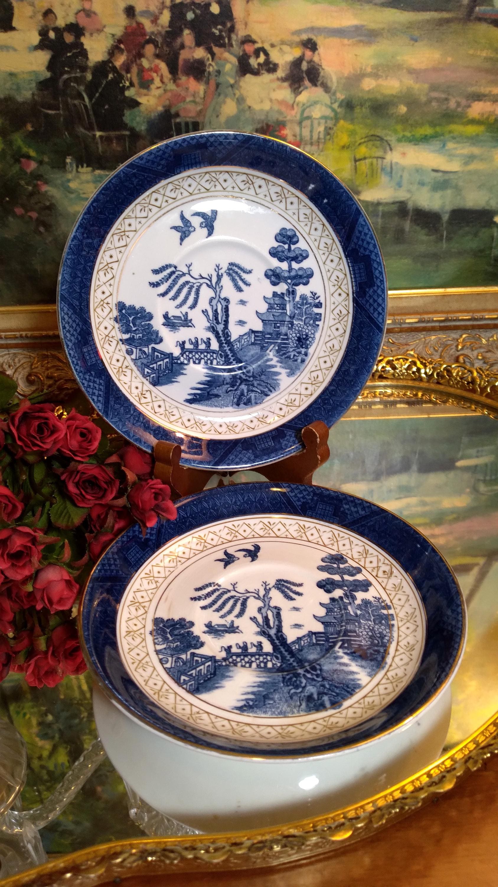 Rare Blue Willow - Etsy