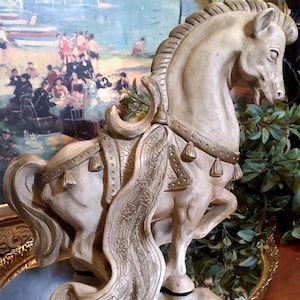 UNIVERSAL STATUARY CHICAGO 1960年代 石膏オブジェ 2 Vintage Universal Statuary Corp Chicago 22 S745B, S745G Boy and