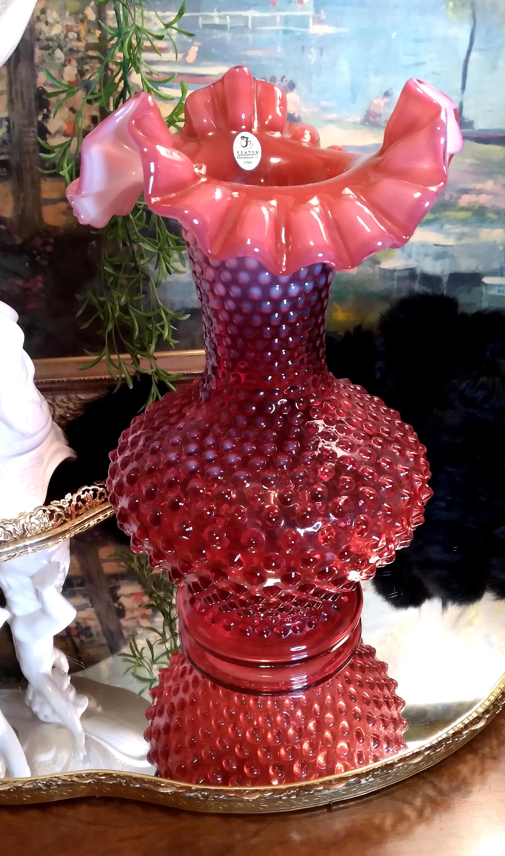 Rare Fenton Vase - Etsy