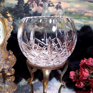 Crystal Rose Bowl - Etsy