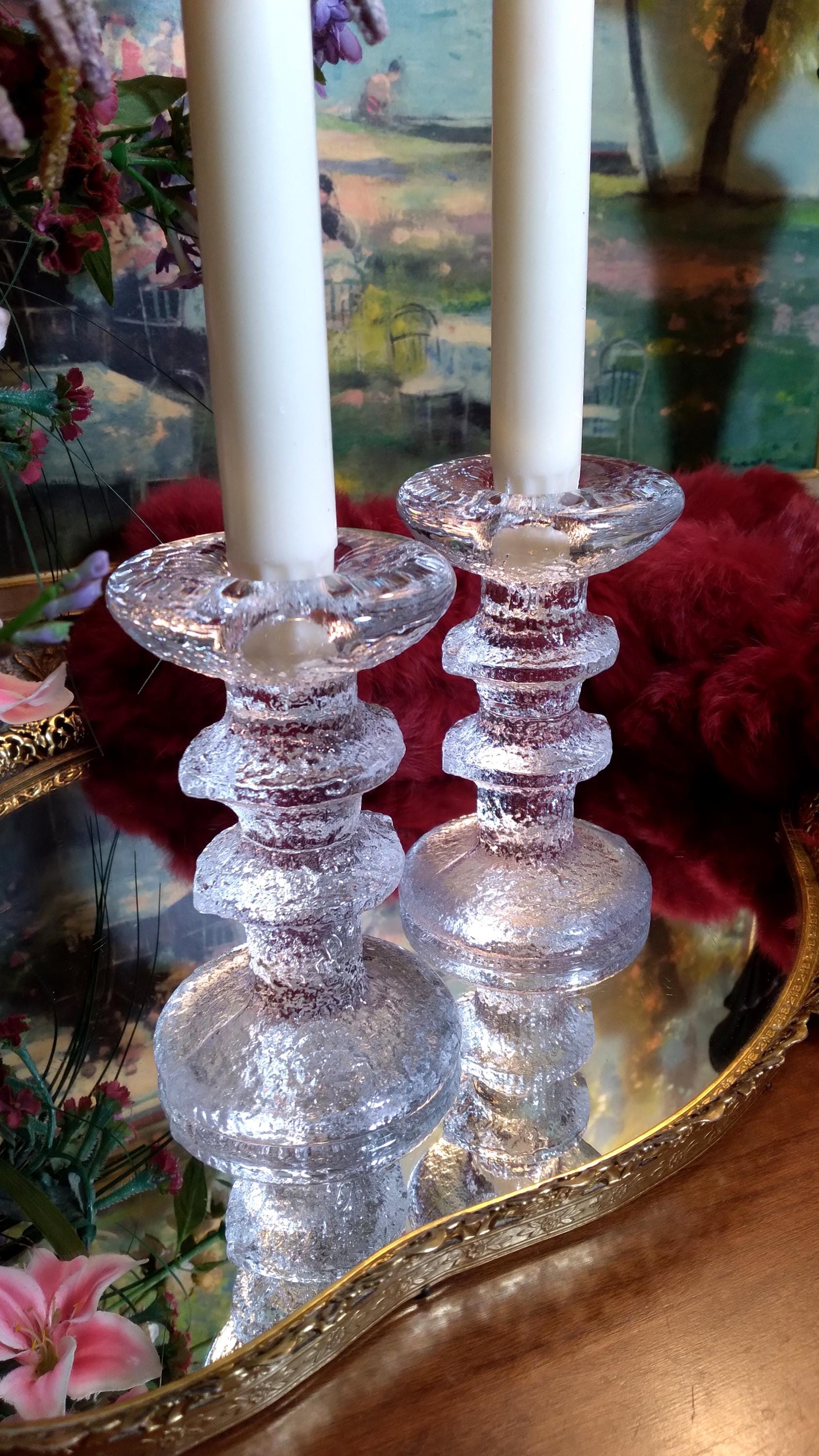 Iittala Festivo Single Light Candlestick Holders Set of (2) | MCM