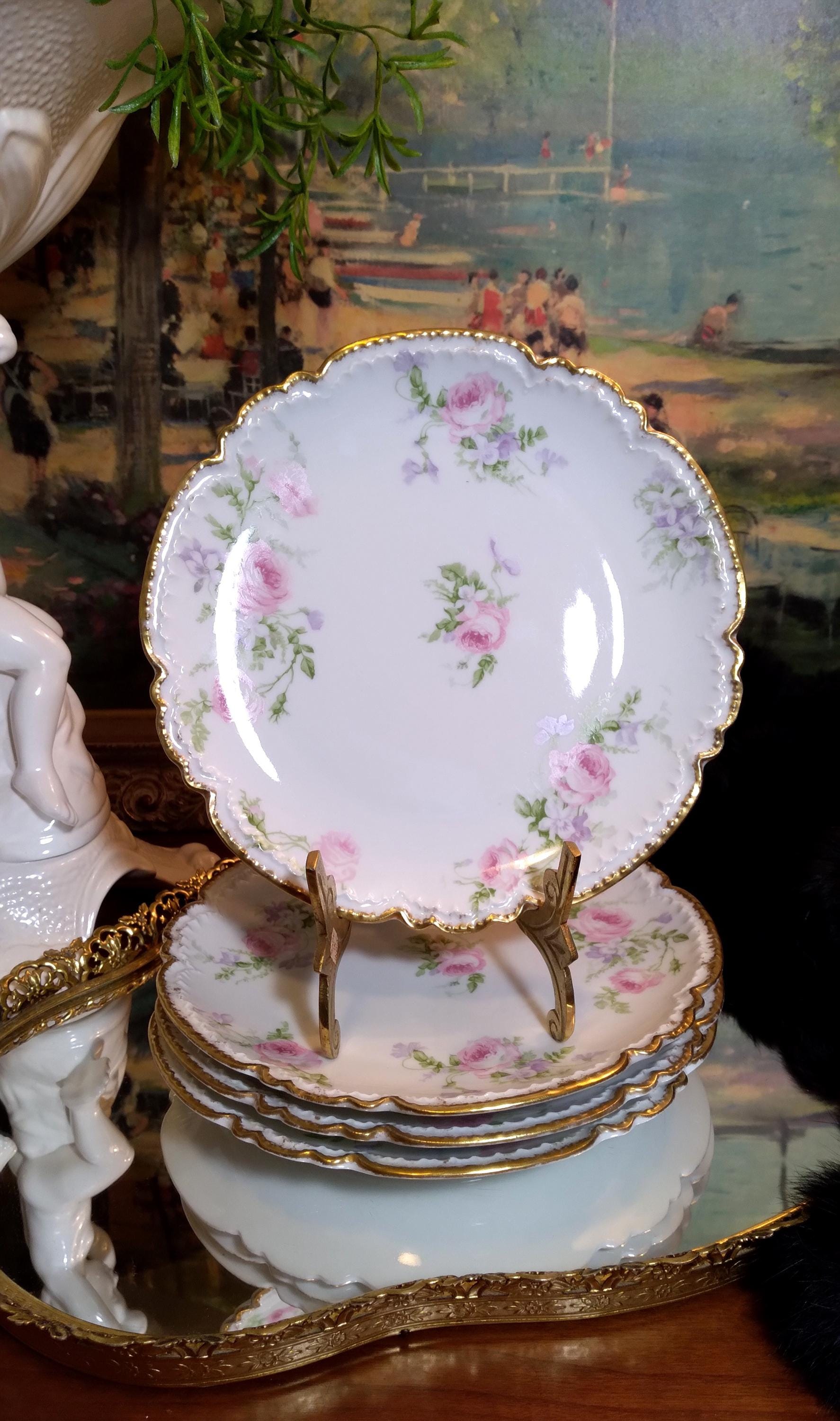 Antique Charles Field Haviland Limoges Floral 7
