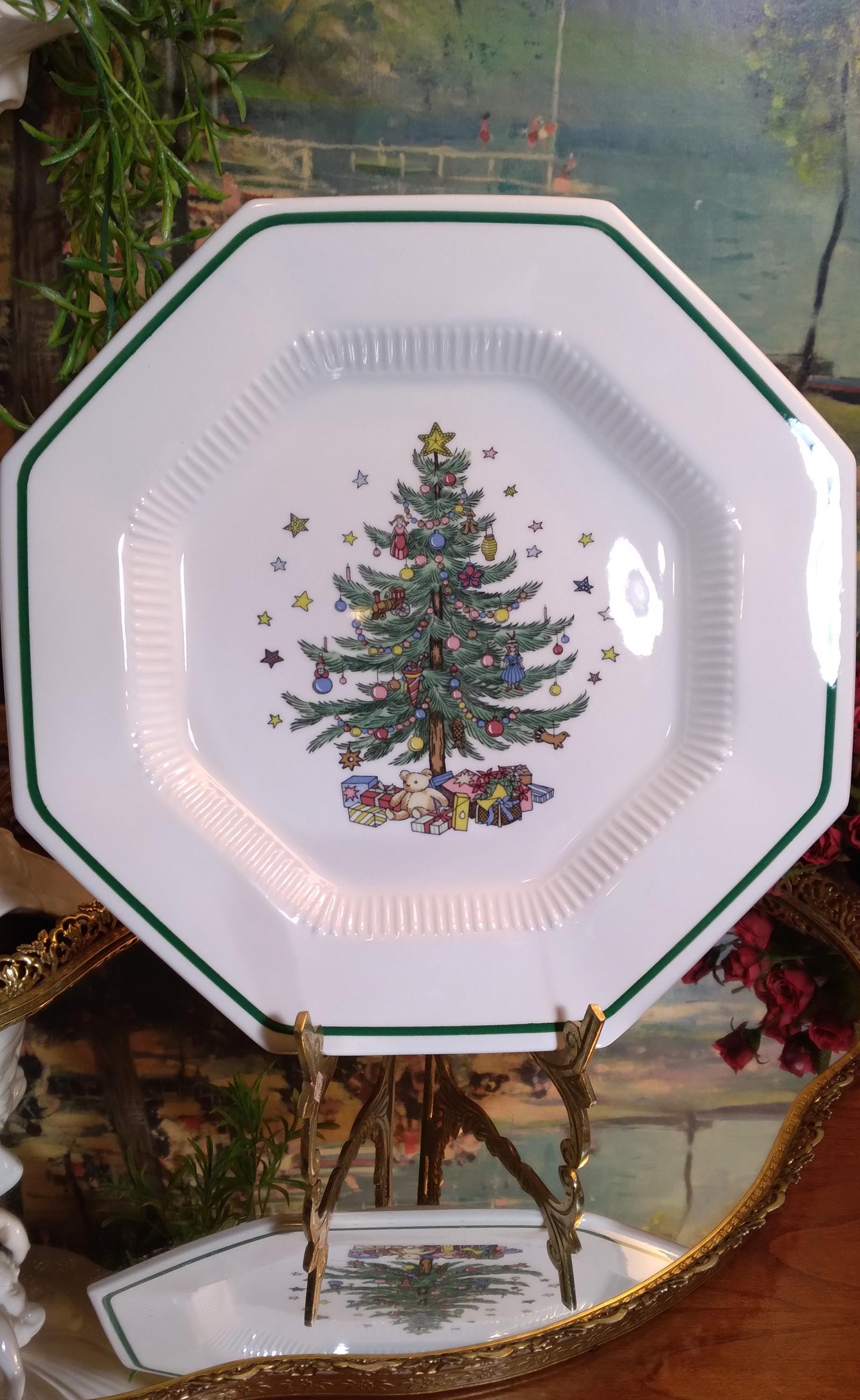 NIKKO christmastime candy dish ヴィンテージです Amazon.com | NIKKO Happy Holidays 1 Part Small Tree Shaped Dish