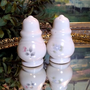 Vintage Pfaltgraff Tea Rose Salt & Pepper Shaker Set