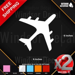 Military Airplane Decal: Fighter Jet Vinyl Sticker (6 inch)