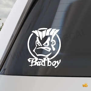 2 PCS Bad Boy JDM Vinyl Sticker, Car Decals Funny Truck Window Decal
