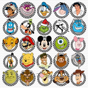 Checkered Cartoon Mouse Bundle Png, Magical Kingdom Png High Quality, Checkered Family Trip Shirt, Best Day Ever, Family Vacation Png