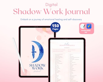 Diario digital de trabajo con la sombra para la sanación del niño interior y el autodescubrimiento (Goodnotes PDF)