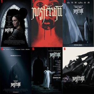 Póster premium de la película Nosferatu 2024, póster impreso de alta calidad, decoración del hogar, regalo perfecto para otros.