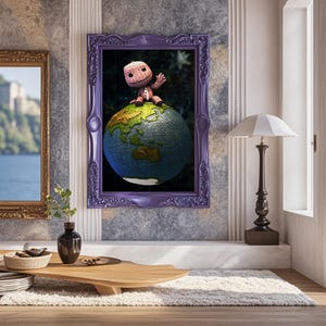Pôster premium Little Big Planet, pôster impresso de alta qualidade, pôster em tela, arte de parede, decoração para casa, presente perfeito para outras pessoas.