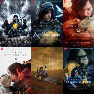 Death Stranding Game Poster, Cover Art High Quality Print,Canvas Poster, home decorations, wall art, perfect gift for others.