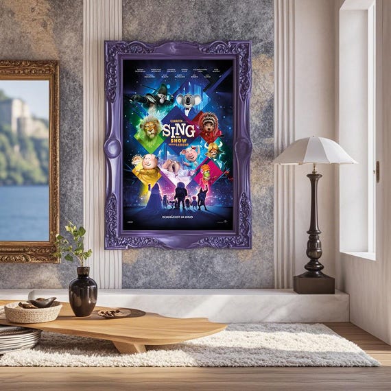 Sing 2 Poster,high Quality Printed Poster, Home Decorations