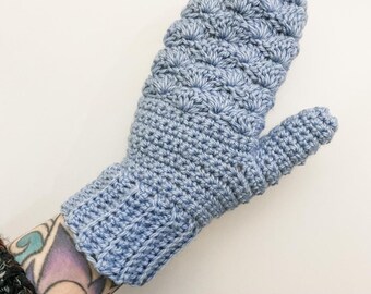 Patrón de crochet // Mitones de enero