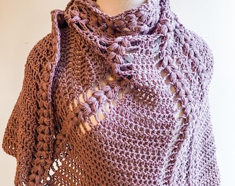 Patrón de crochet // Chal Atlas