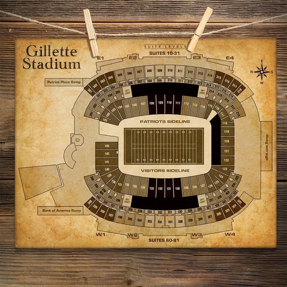 Patriot Place Seating Chart