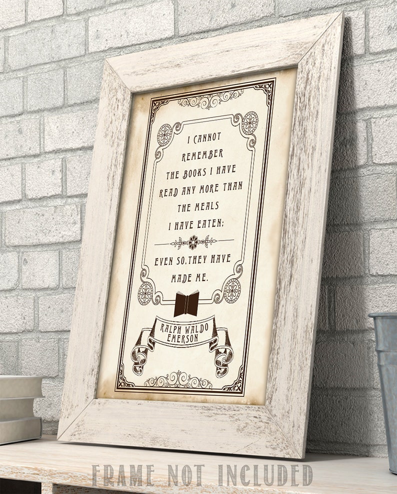 All Great Leaders Are Readers Great Library Decor 11x14 Unframed Art Print