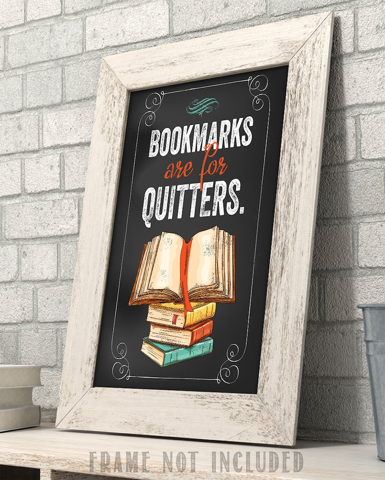All Great Leaders Are Readers Great Library Decor 11x14 Unframed Art Print
