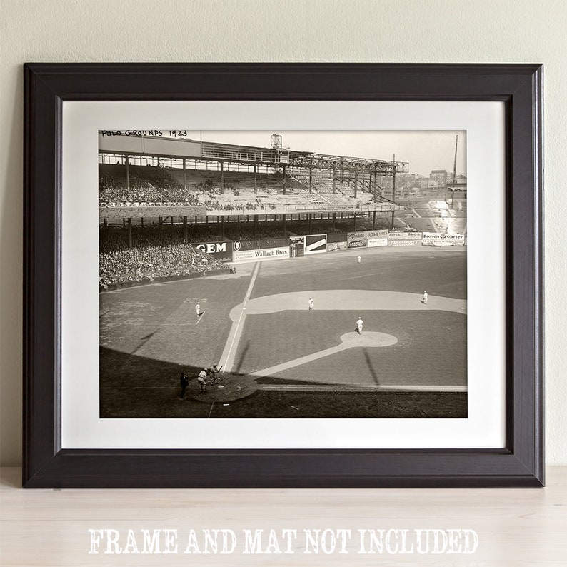 The New York Giants At The Polo Grounds 1923 Photo 11x14 Etsy