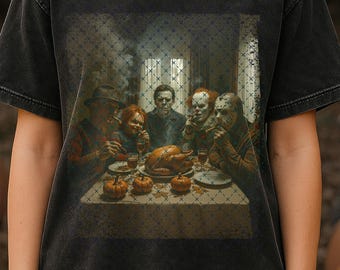 Halloween Horror Movie Characters PNG: Sublimation Design (Digital Download)