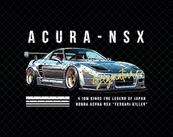 Acura NSX JDM Car Design PNG, Sublimation File (Digital Download)