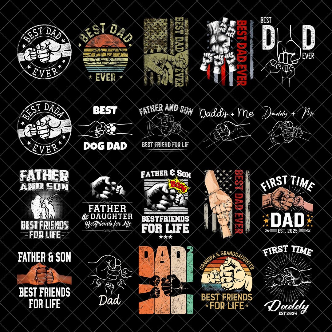 Custom Father's Day Fist Bump Shirt: Personalized Dad Gift - UK