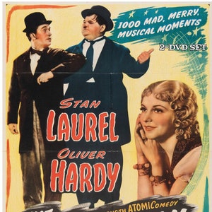 Boho Girl OUR RELATIONS 1936 Laurel & Hardy 2- DVD Set Remastered