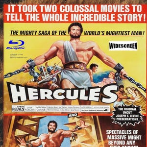 ヘラクレス三部作 1958 ブルーレイ スティーブ・リーブス ワイドスクリーン オリジナル クラシック アクション