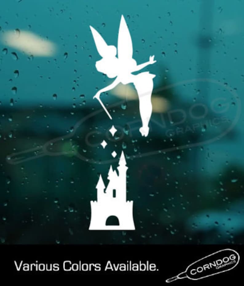 Disney Castle STICKER VINYL DECAL MICKEY MOUSE WALT DISNEY WORLD MAJIC KINGDOM