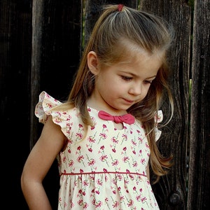 Girls dress pattern, The MADDIE LOU Dress, toddler dress pattern, sewing pattern, instant digital PDF download, photo tutorial, sizes 2-6 image 4